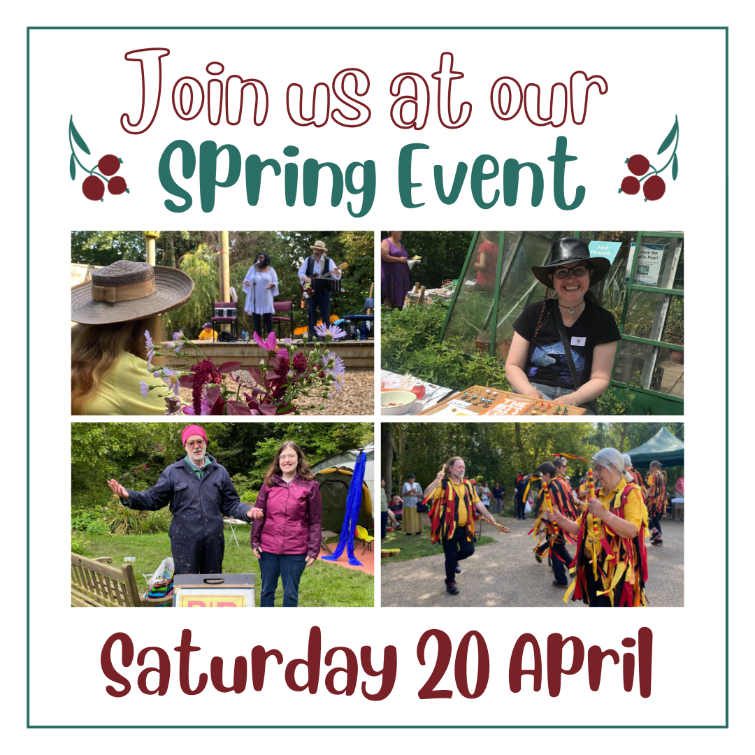 Join us at our Spring Event Saturday 20th April
